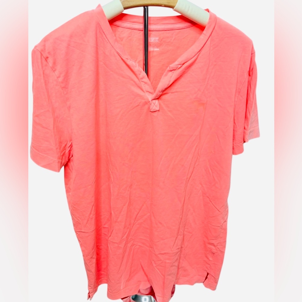PINK Victoria's Secret Men's Vibrant Coral Tee